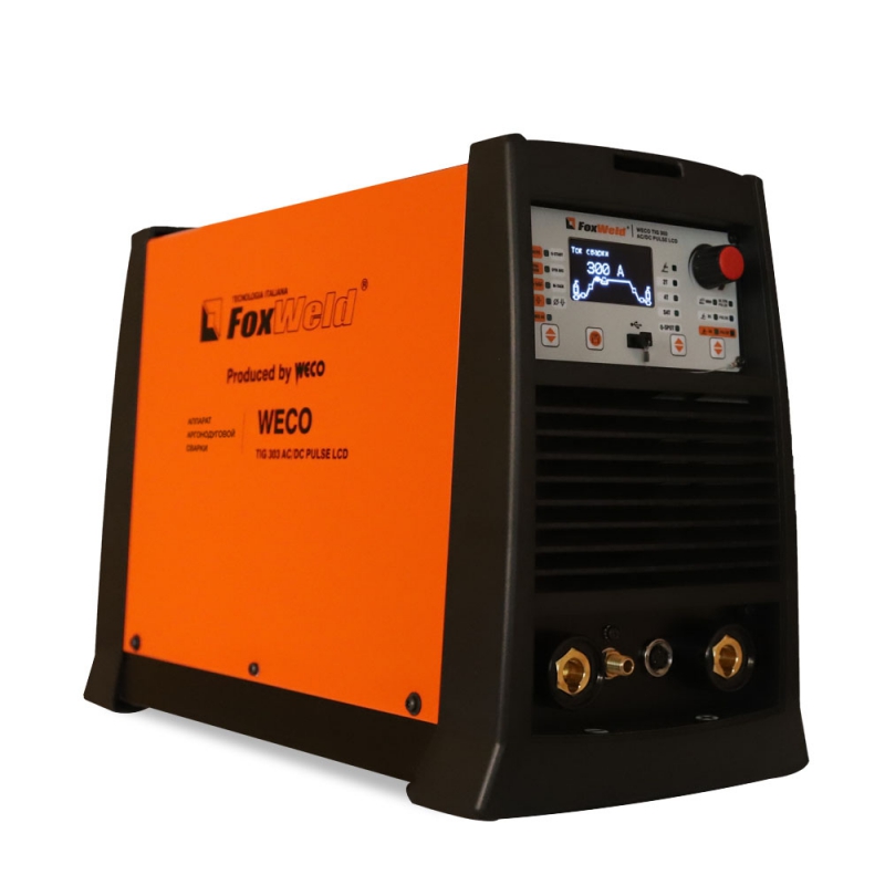 Аппарат для аргонодуговой сварки FOXWELD WECO TIG 303 AC/DC PULSE LCD